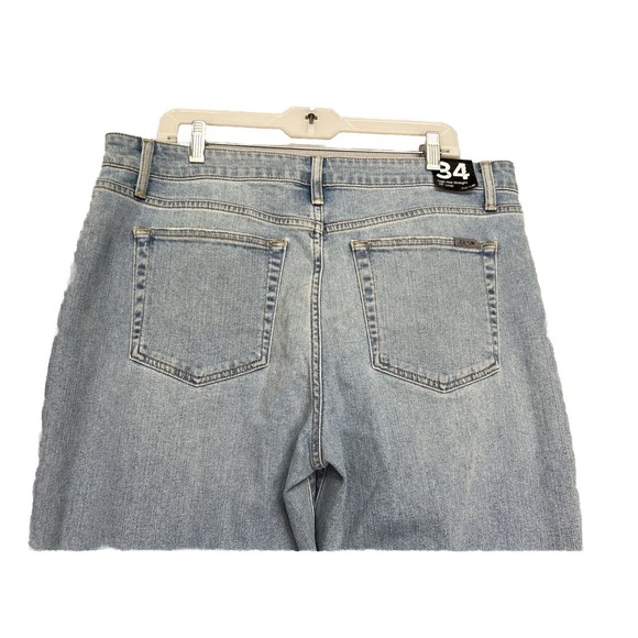 Joe’s Hi Rise Straight 26” Crop Jeans Serafina Light Wash Women’s NWT Size 34 - Picture 3 of 16